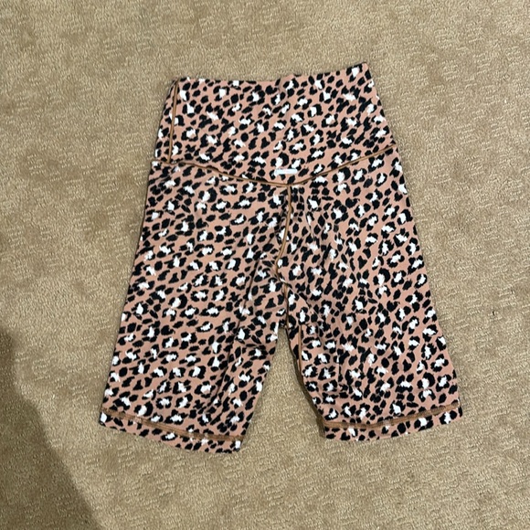 Aerie Leopard Print Bike Short - Picture 2 of 2